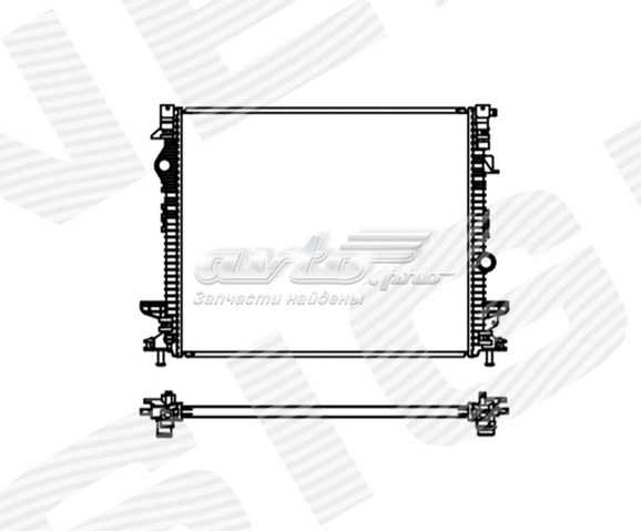 Chłodnica silnika Ford Edge II SUV (CD539) (2014 - 2024) cena, od 151,12 USD