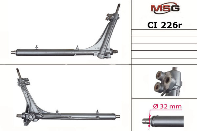 CI226R MSG Rebuilding Listwa kierownicza (maglownica)
