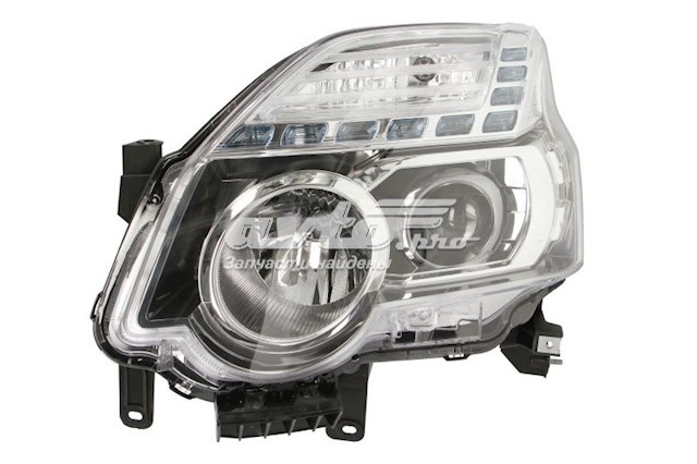 Reflektor lewy 21511F1LLDEM7 Depo/Loro/Abakus