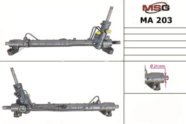 Do koszyka MA203 MSG Listwa kierownicza (maglownica)