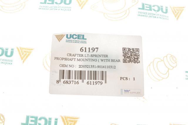 Do koszyka 61197 Uc-el Łożysko podwieszane wału Cardana