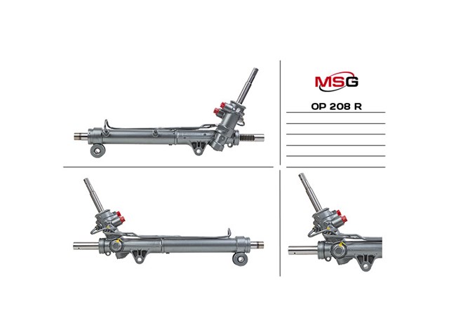 Listwa kierownicza (maglownica) MSG Rebuilding OP207R
