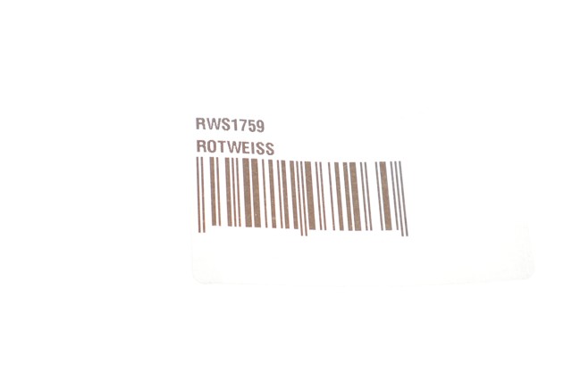 RWS1759 Rotweiss Wąż dolnego złącza termostatu (szybkozłącze)
