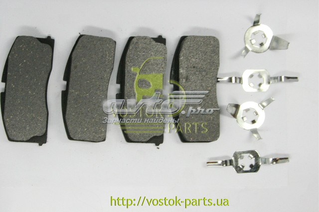Do koszyka 3501190005 Geely Klocki hamulcowe przednie tarczowe