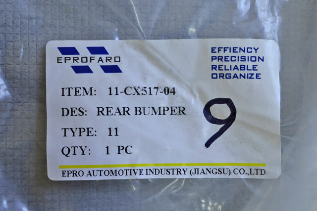 Zderzak tylny Mazda KBYA5022XBBB