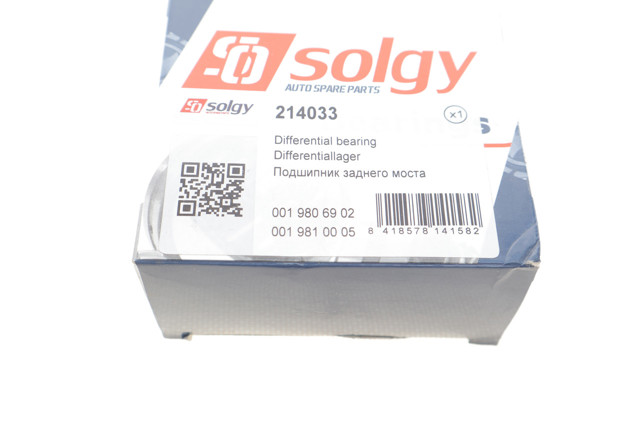 Łożysko końcówki mostu tylnego wewnętrzne Solgy 214033
