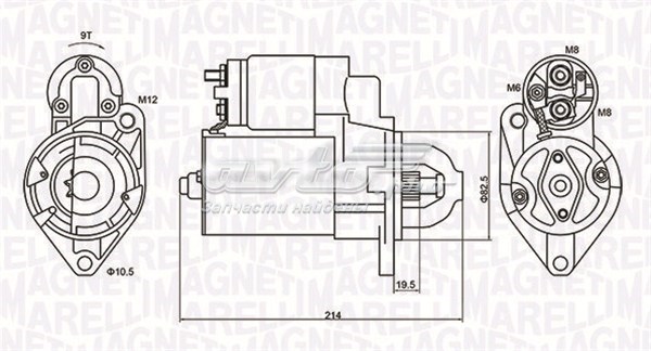 MQS879 Magneti Marelli rozrusznik