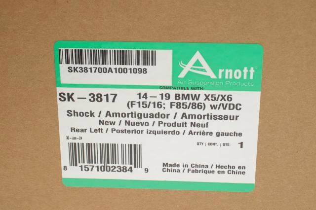 Amortyzator tylny lewy Arnott SK3817 cena, od 574,76 USD
