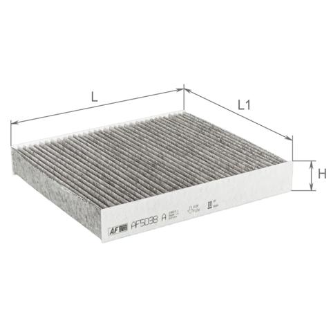 Filtr kabiny Alpha Filter AF5038A