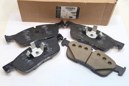 LR160540 Land Rover Klocki hamulcowe przednie tarczowe
