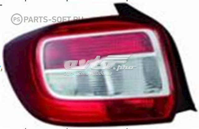 Do koszyka 55119A6LUE Depo/Loro/Abakus Lampa zespolona tylna lewa