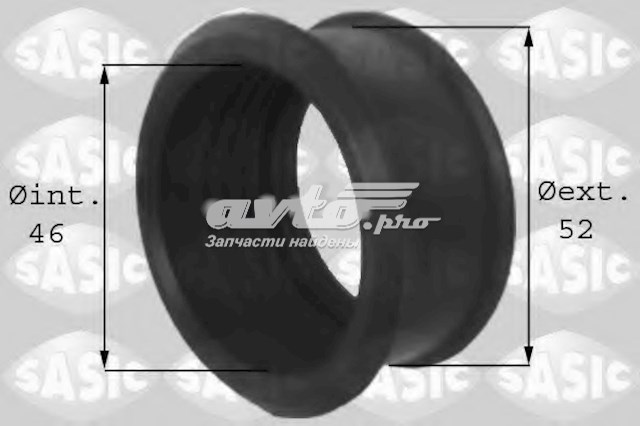 Uszczelka turbiny, wkładka elastyczna Sasic 3330009 cena, od 7,73 USD