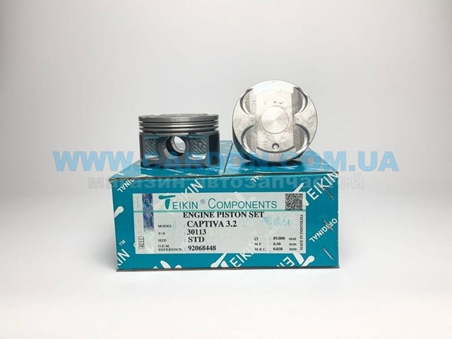 Tłok, komplet do jednego cylindru, STD General Motors 92068448 cena, od 91,19 USD