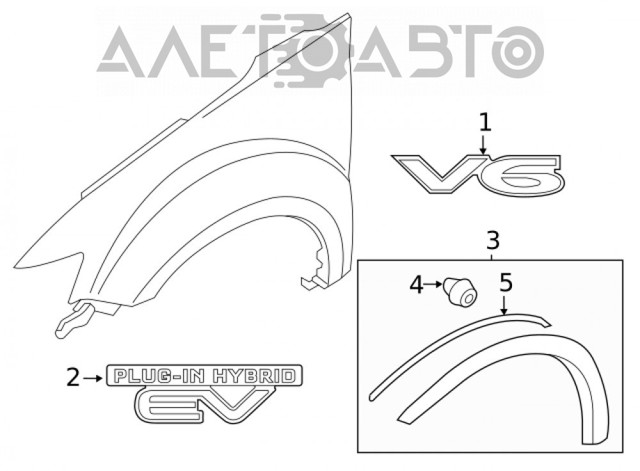Poszerzenie (nakładka) reperaturki błotnika przedniego prawy FPS FP4824378 cena, od 35,34 USD