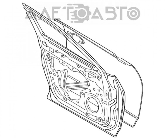 TKY05902XC Mazda Drzwi przednie lewe