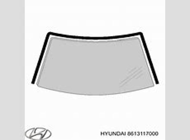 Listwa ochronna szyby przedniej do Hyundai Matrix  FC