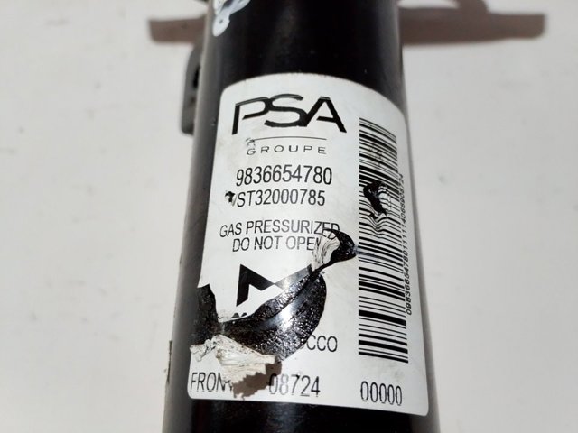 Amortyzator przedni lewy Peugeot/Citroen 9836654780