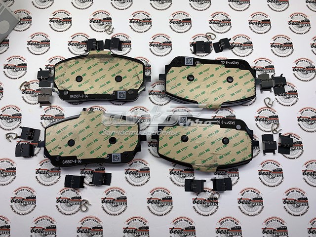 Klocki hamulcowe przednie tarczowe Mercedes A0004206803 cena, od 69,81 USD