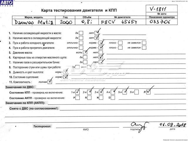 Silnik w komplecie Daewoo Tico hatchback (KLY3) (1995 - 1999) cena, od  