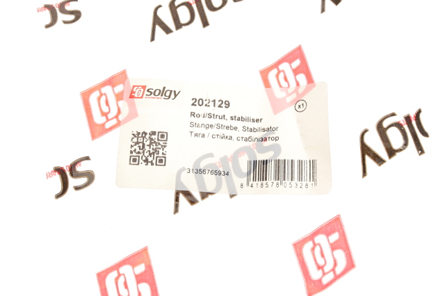 Łącznik stabilizatora przedniego prawy 202129 Solgy