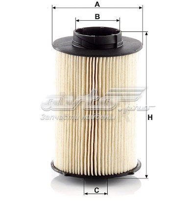 Do koszyka PU10020X Mann-Filter Filtr paliwa