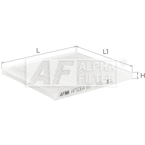 Filtr kabiny AF5064 Alpha Filter