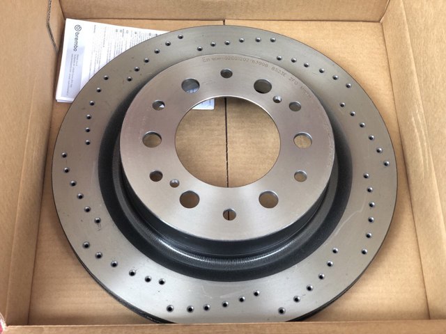 Do koszyka 4243160350 Toyota Tarcza hamulcowa tylna