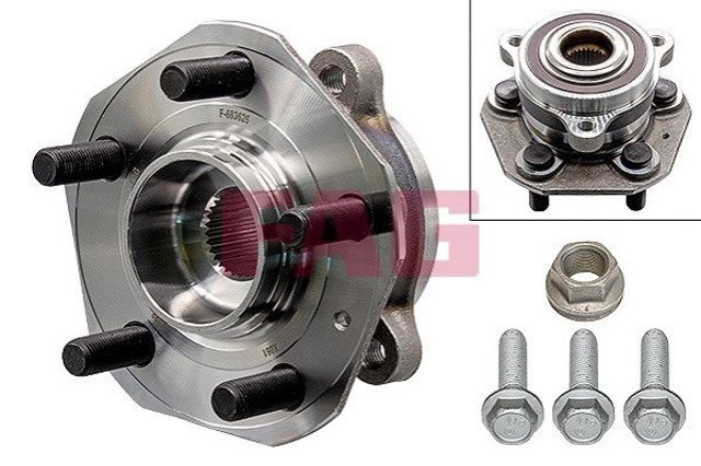 Piasta tylna SKF VKBA7229