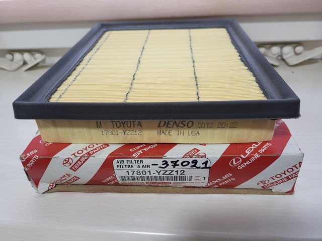 Do koszyka 1780137021 Toyota Filtr powietrza