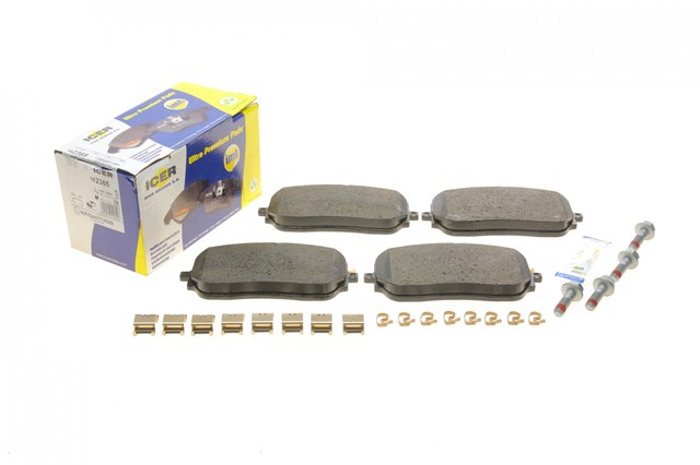 Klocki hamulcowe przednie tarczowe Icer 182365 cena, od 69,81 USD