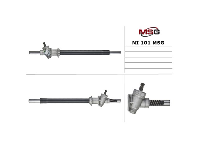 Listwa kierownicza (maglownica) NI101 MSG
