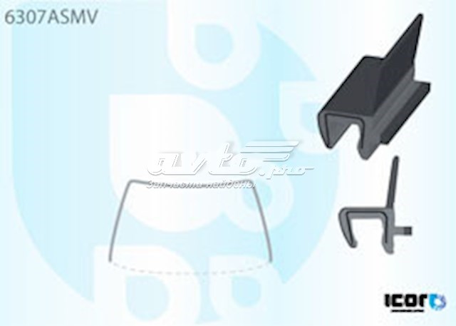 Listwa ochronna szyby przedniej Opel Zafira B minivan (A05) (2005 - 2011) cena, od 41,35 USD