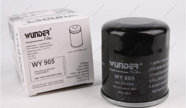 Filtr oleju Wunder WY905 cena, od 5,57 USD