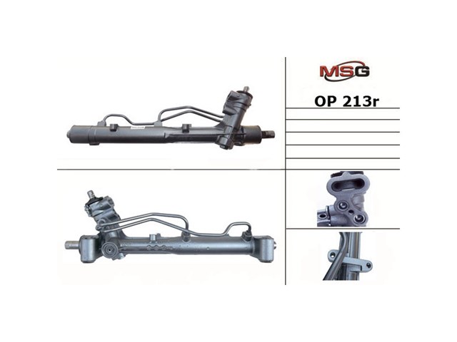 OP209R MSG Rebuilding Listwa kierownicza (maglownica)
