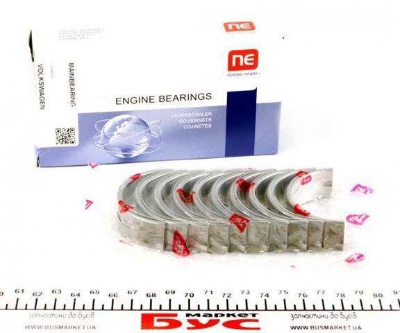 180050001300 NE/NPR Panewki główne wału korbowego, zestaw, standardowe (STD)