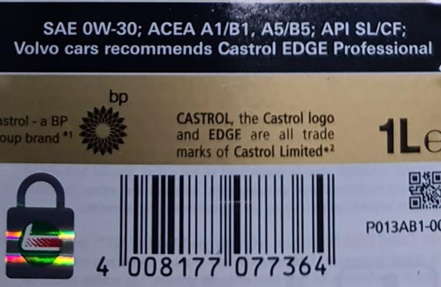 Olej do silnika Castrol 15AF7A cena, od 23,55 USD