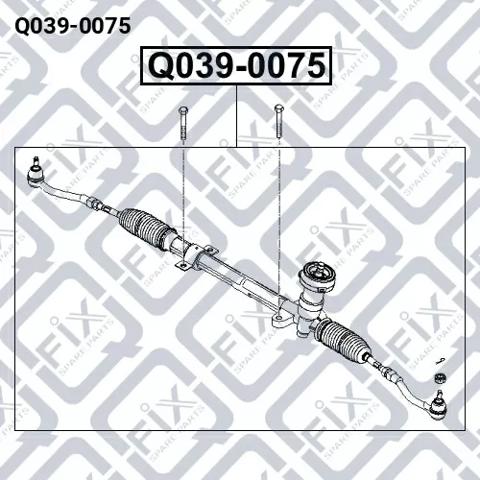 Listwa kierownicza (maglownica) Q-fix Q0390075 cena, od 135,49 USD