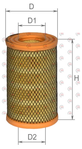 Filtr powietrza Alpha Filter AF0012 cena, od 8,06 USD