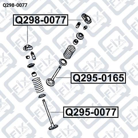 Q2980077 Q-fix Dźwigienka zaworowa