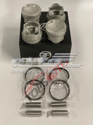Tłok, komplet na 1 cylinder, 2. naprawa (+0,50) Mazda 626 V sedana (GF) (1997 - 2002) cena, od 120,55 USD
