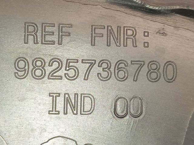 98257367XT Peugeot/Citroen Poszerzenie (nakładka) reperaturki tylnego błotnika lewy