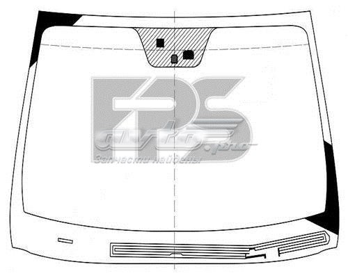 Szyba przednia Hyundai Santa Fe III SUV (DM) (2012 - 2018) cena, od 165,14 USD