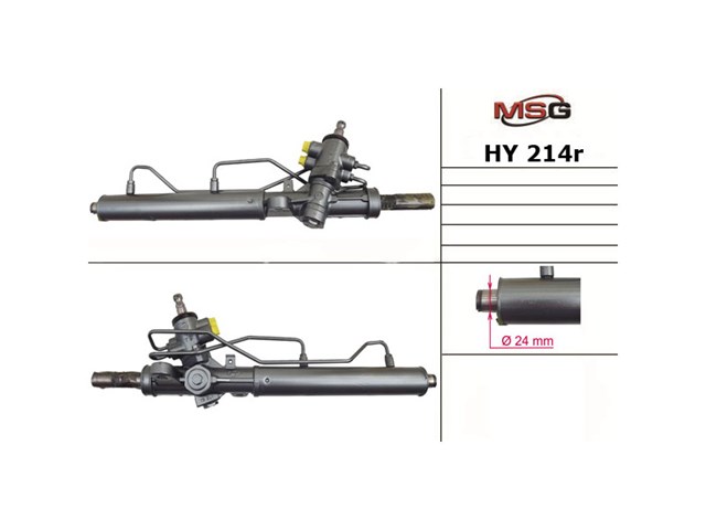Listwa kierownicza (maglownica) HY214R MSG Rebuilding