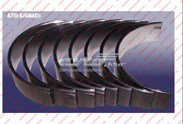 Panewki korbowodowe wału korbowego, zestaw, standardowe (STD) Chery Kimo hatchback (A1, S12) (2007 - 2026) cena, od 7,30 USD