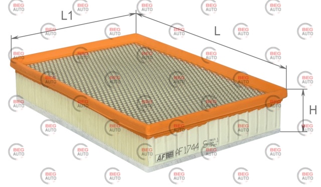 Filtr powietrza AF1744S Alpha Filter