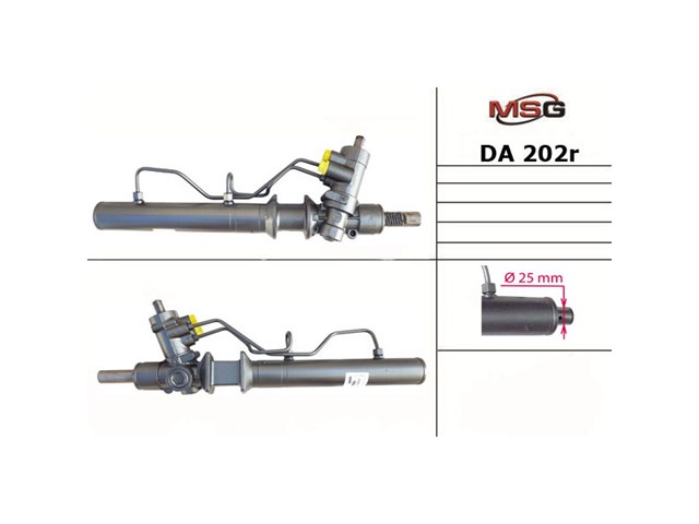 Listwa kierownicza (maglownica) DA201R MSG Rebuilding