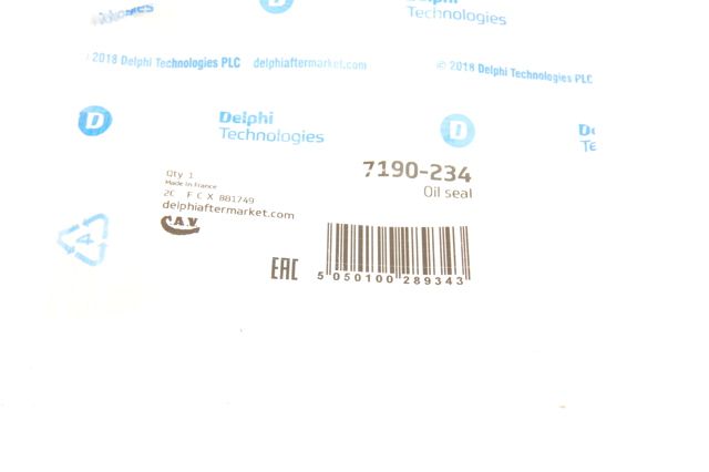 Do koszyka 7190234 Delphi Pompa wtryskowa wysokiego ciśnienia