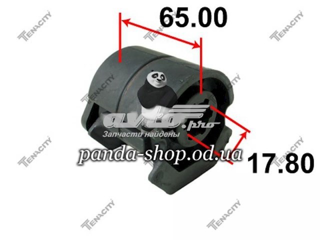 Silentblock przedniego wahacza dolnego AAMNI1006 Tenacity