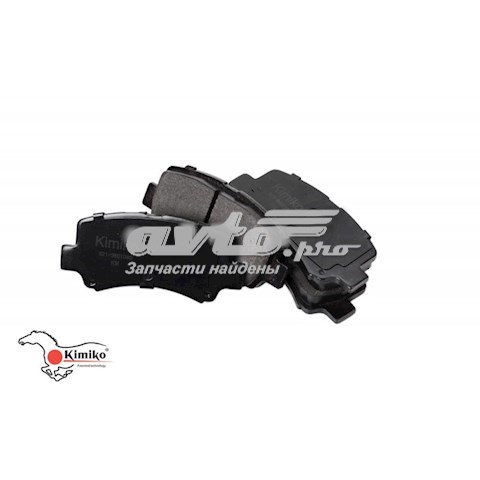 Klocki hamulcowe przednie tarczowe Kimiko S213501080KM cena, od 20,41 USD