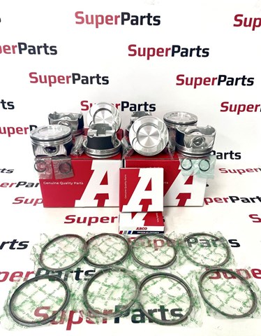  Tłok, komplet do jednego cylindru, STD Mercedes ML/GLE 